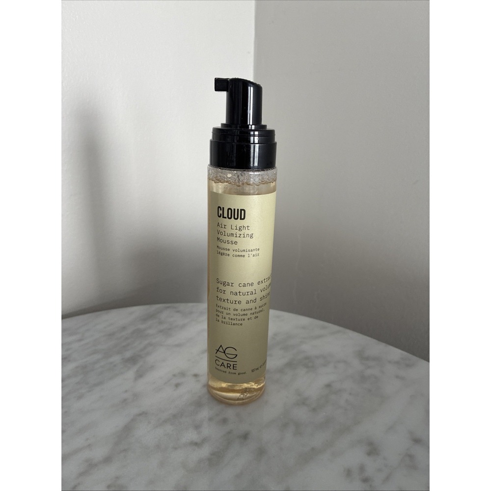 AG Care   Cloud Air Light Volumizing Mousse - Sugar cane extract - 3.6 fl